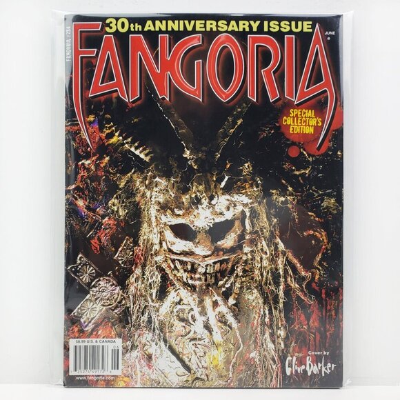 Fangoria Magazine #284 Clive Barker June 2009 30th Anniversary Old Stock Unread - Picture 1 of 11